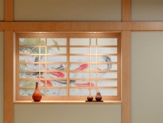 Shoji (sliding paper door---Japanese paper)