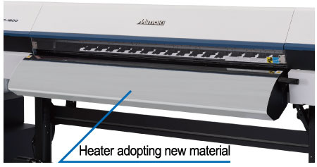 Heater adopting new material