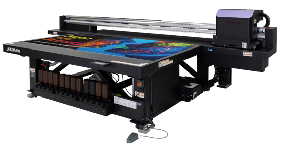 Large format UV-LED Flatbed inkjet printer "JFX220-2515"