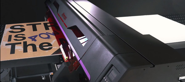 Figure 4: Output to 4x8 size aluminum composite plate