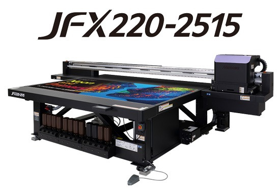 Large-format flatbed UV printer "JFX220-2515"