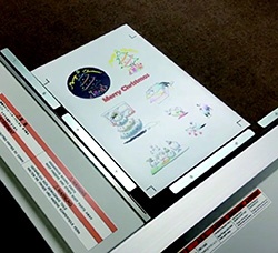 the magnet sheet on the cutting plotter