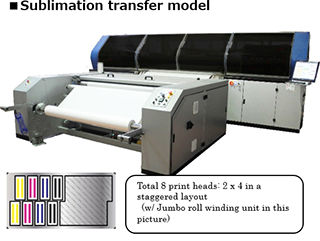 Sublimation transfer model 