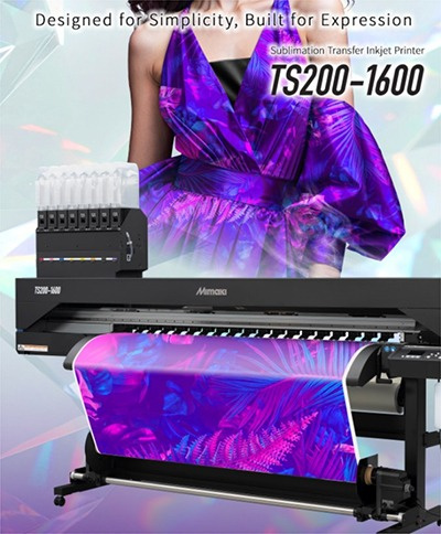 Sublimation transfer inkjet printer "TS200-1600"
