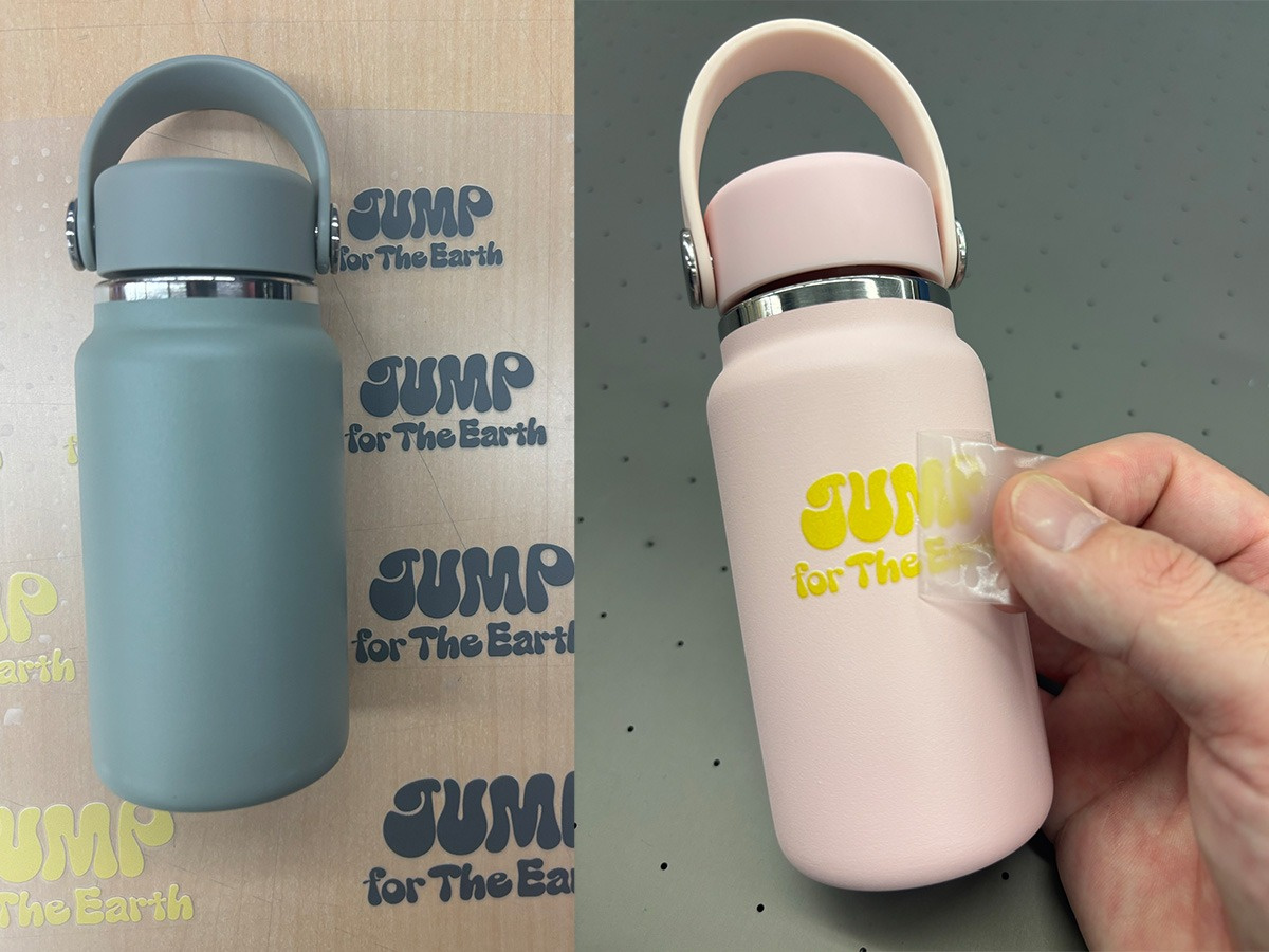 UV-DTF Film Transfer Printing on Ready-Made Tumblers