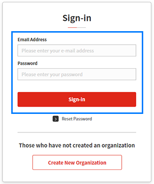 Sign-in screen_
