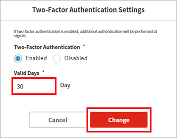 Two-Factor Authentication_Settings Dialog