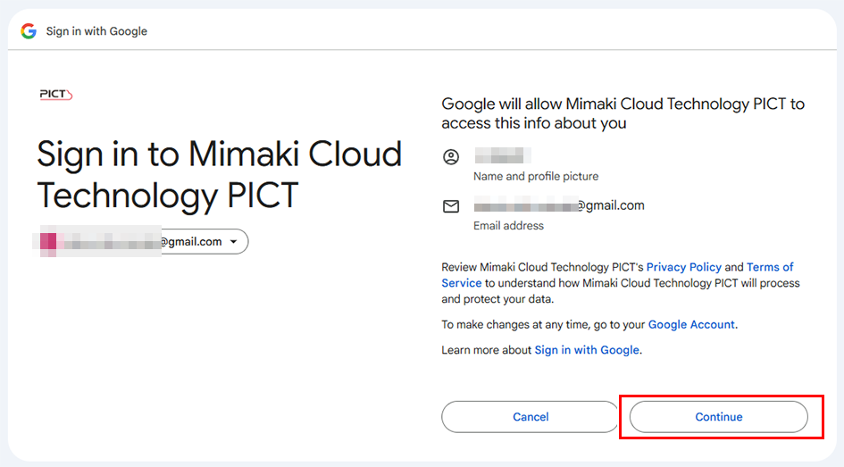 Cloud Storage Service_Click Next