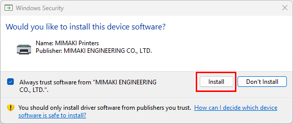 Windows Security Dialog