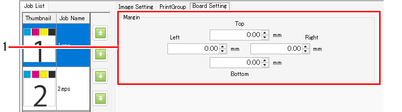 RasterLink7 [Ref] | PrintGroup - Screen Layout
