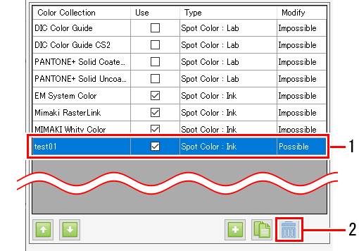 RasterLink7 [Ref] | Color Collection - Operations