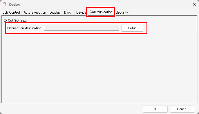 Communications Tab Screen_