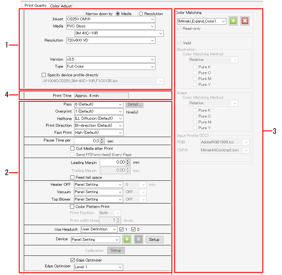 Drafting Quality Tab_