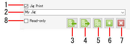 Jig template selection screen_