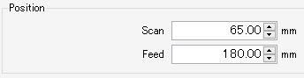 Specific tile movement setting screen