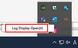 Right-click on the icon