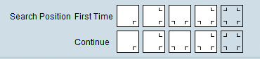 Register mark detection area display screen