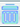 Delete selected collection icon