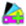 Color correction registration icon