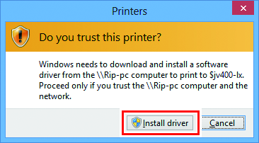 Printer Dialog