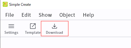 Template Download Menu_