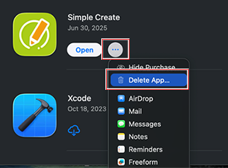 Uninstalling macOS 26 and later_