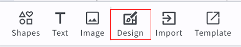 Tap the design on the object bar_