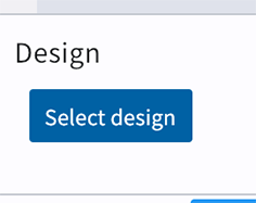 Tap Design Selection_