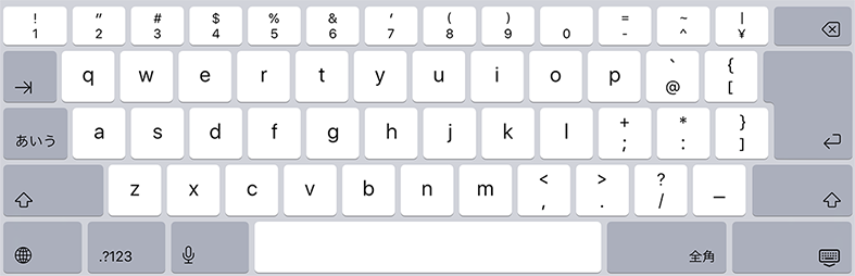 software keyboard